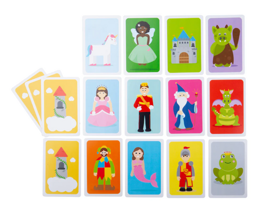 Set of colorful cards with various characters and objects on a white background FANTASY SNAP | BIGJIGS
