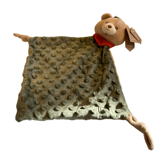 CHRISTMAS TEDDY WITH SCARF COMFORTER