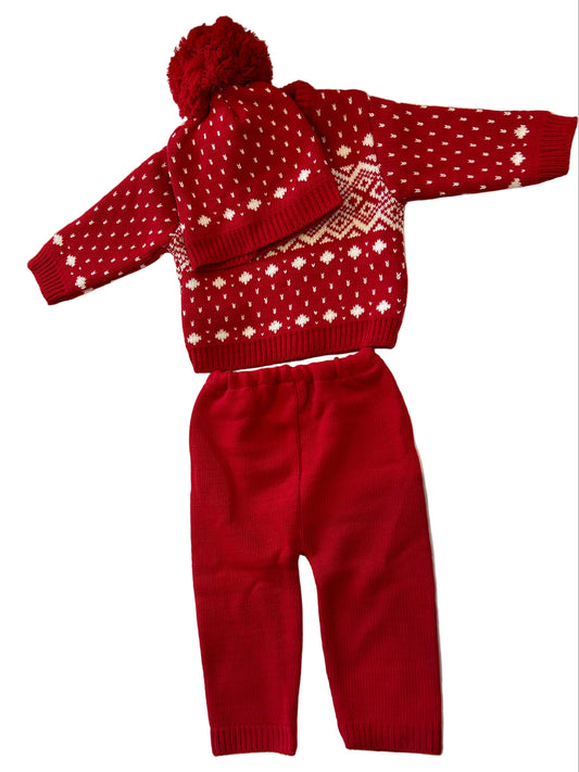 BABY FAIR ISLE 3 PIECE SET