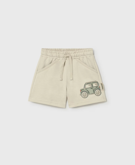 KIDS BERMUDA FLEECE SHORTS - ADVENTURE | MAYORAL