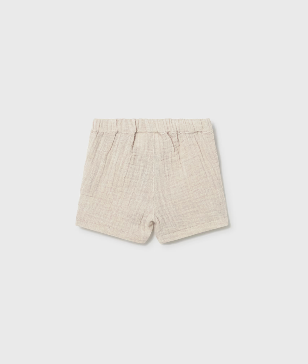 BABY Beige shorts. NEUTRAL BABY SHORTS WITH VEST AND T-SHIRT SET | MAYORAL