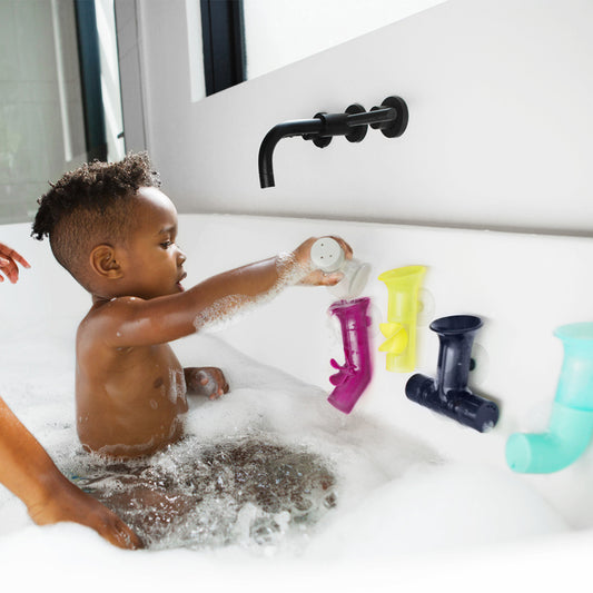 PIPES BUILDING BATH TOY SET 5 PACK