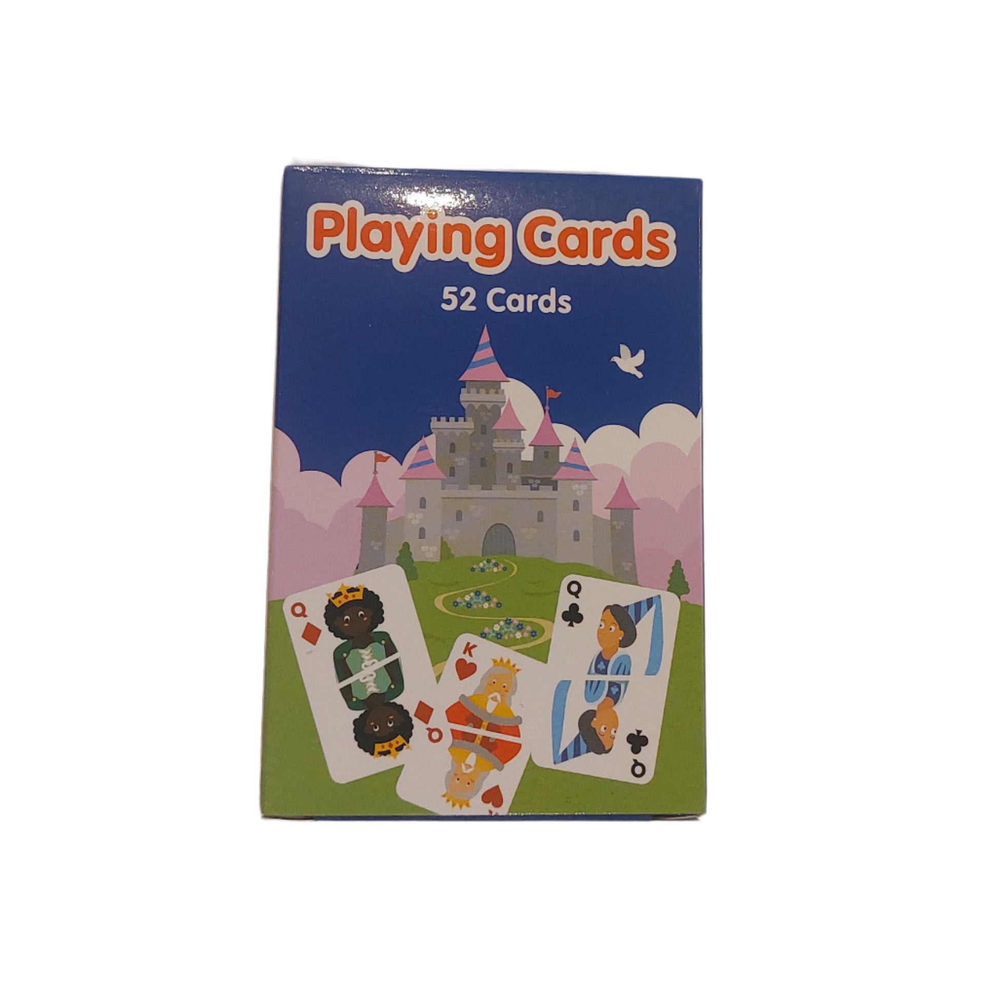 Playing cards packaging with a castle design on a white background PLAYING CARDS | BIGJIGS