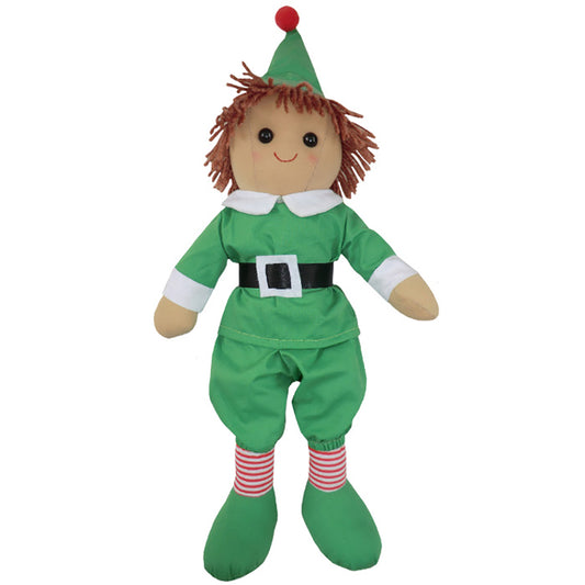 CHRITMAS ELF RAG DOLL