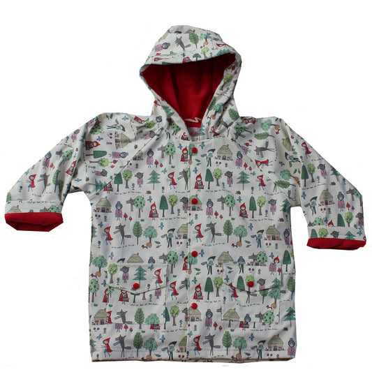 RED RIDING HOOD RAINCOAT - 4 SIZES