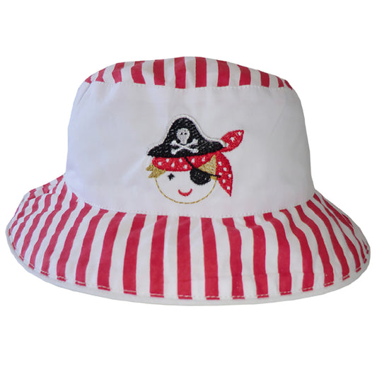 PIRATE TODDLER SUN HAT