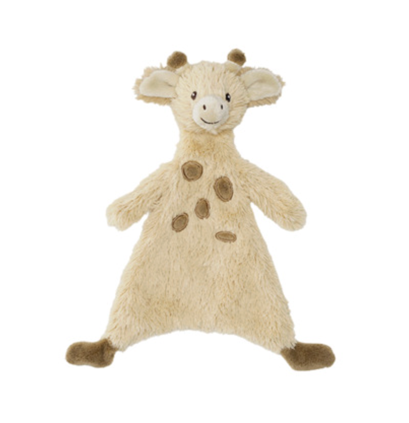 Plush toy giraffe.  SUPER SOFT TUTTLE COMFORTER - GIRAFFE GUS | HAPPY HORSE