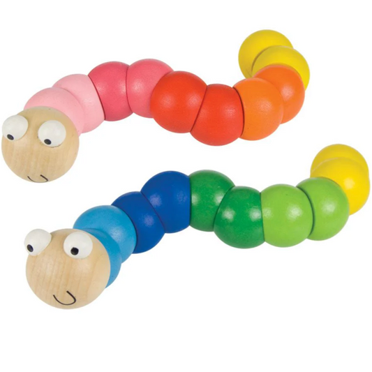 WIGGLY WORMS - 2 COLOURS