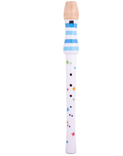 WOODEN RECORDER - 4 COLOURS