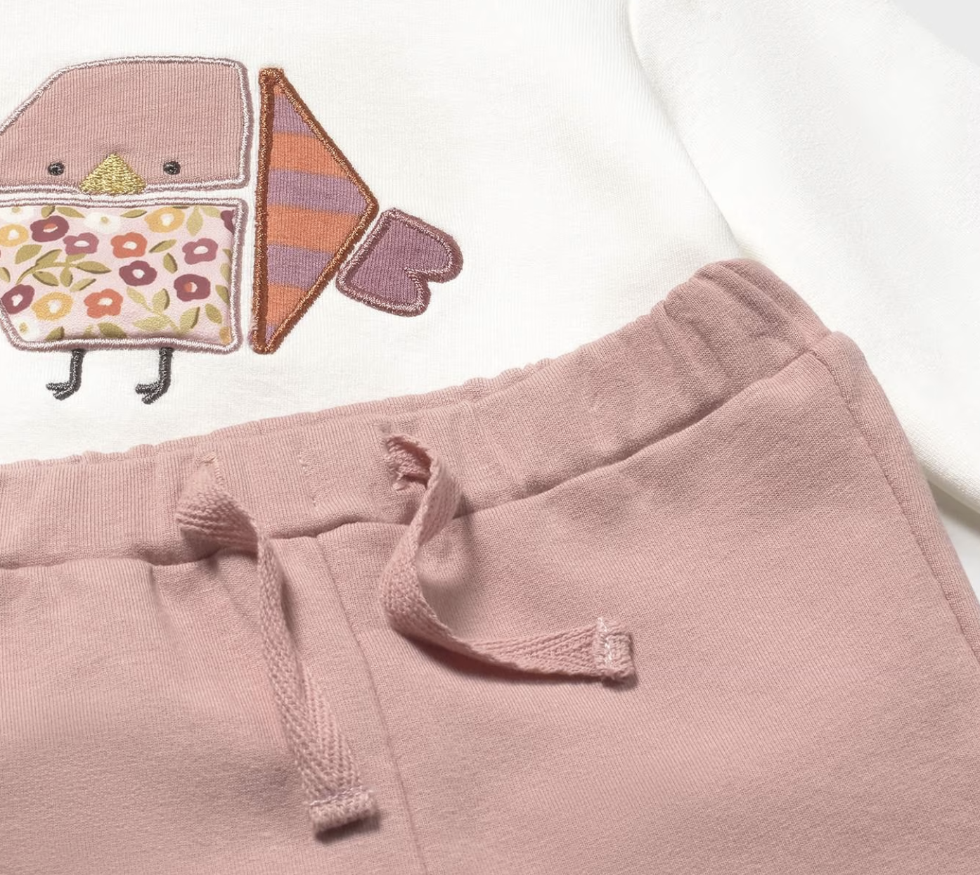 MAYORAL BABY GIRL OUTFIT WITH HOODED GILET