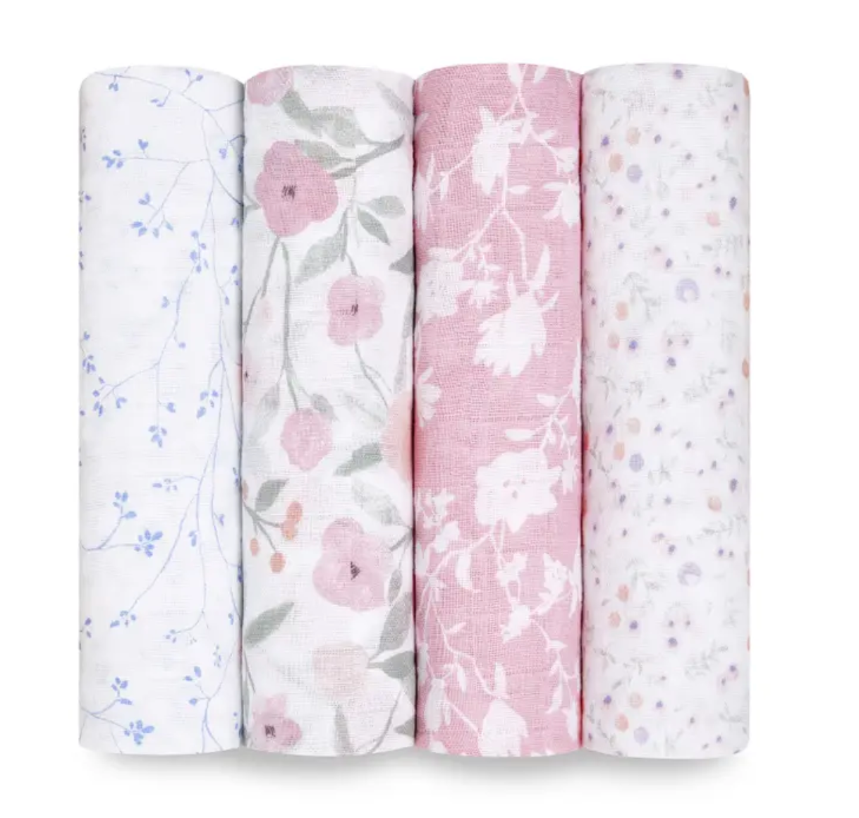 ADEN + ANAIS COTTON SWADDLE 4 PACK - MA FLEUR