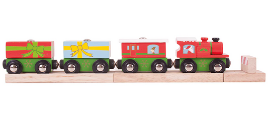 WOODEN CHRISTMAS TRAIN