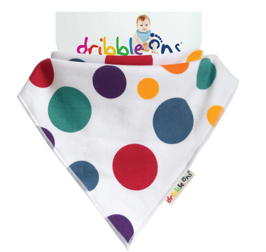 DRIBBLE ONS BIB - CIRCUS SPOT