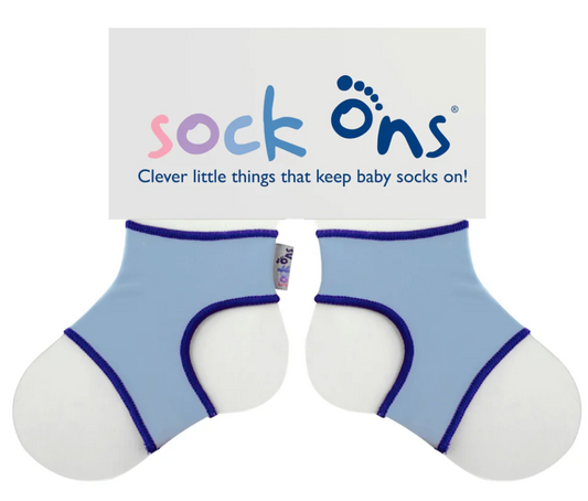 SOCK ONS - BABY BLUE