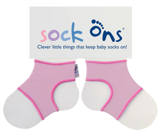 SOCK ONS - BABY PINK