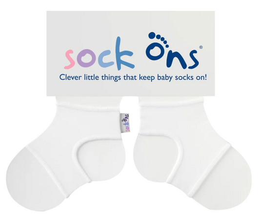 SOCK ONS - WHITE