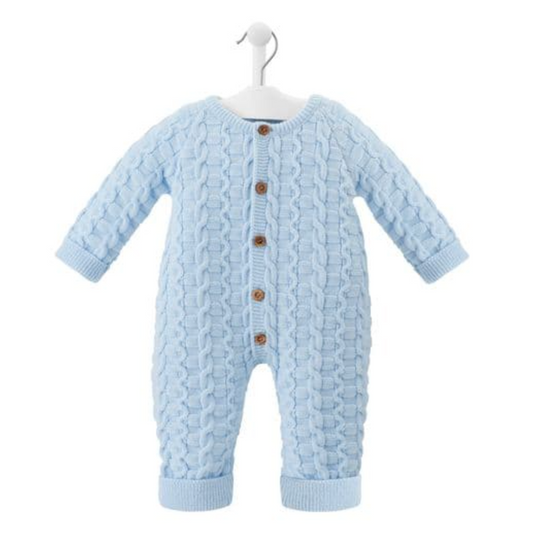 BASKET WEAVE ONSIE - BLUE