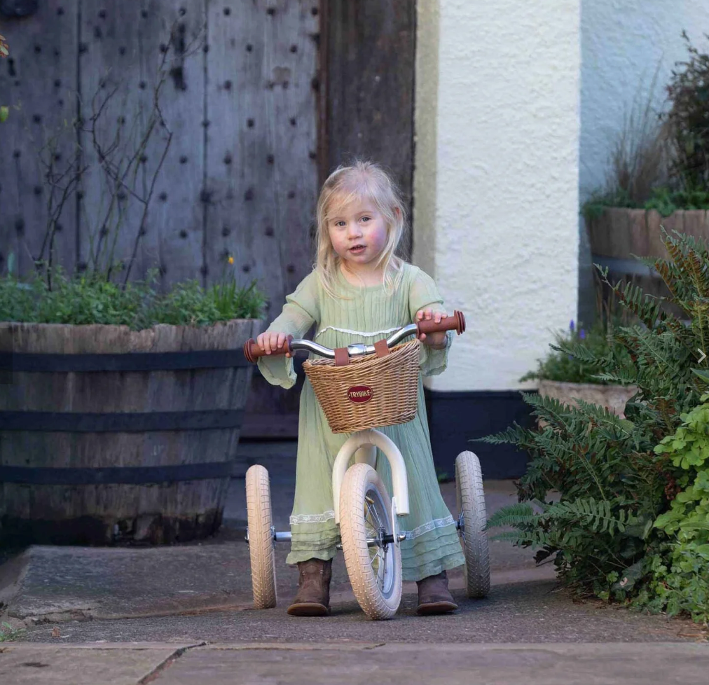 TRYBIKE STEEL TRIKE - VINTAGE CREAM