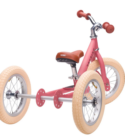 TRYBIKE STEEL TRIKE - VINTAGE PINK