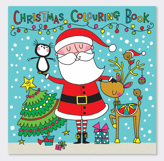 RACHEL ELLEN CHRISTMAS SANTA COLOURING BOOK
