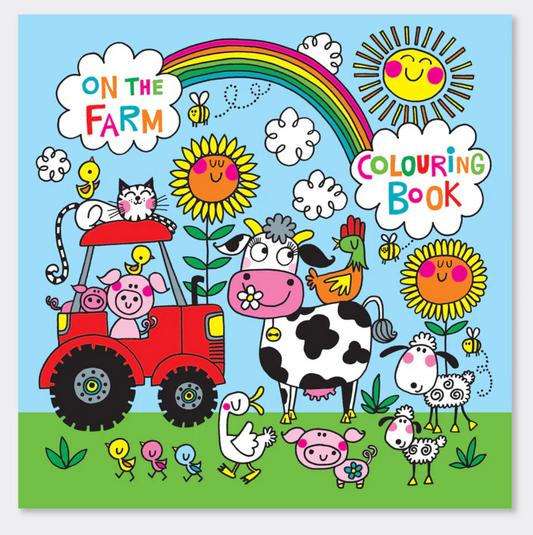RACHEL ELLEN ON THE FARM COLOURING BOOK