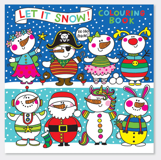 RACHEL ELLEN LET IT SNOW COLOURING BOOK
