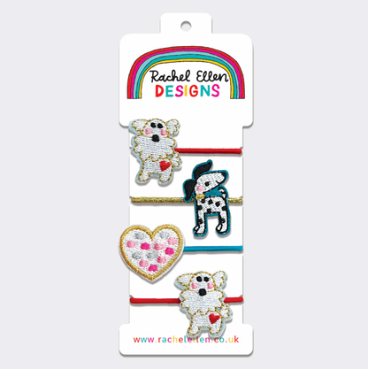 RACHEL ELLEN HAIR ELASTICS - DOGS