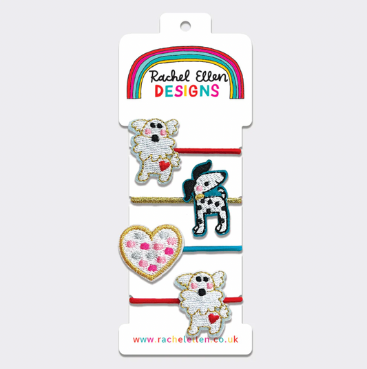 RACHEL ELLEN HAIR ELASTICS - DOGS