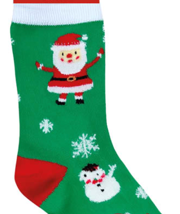 KIDS FESTIVE CHRISTMAS SOCKS - 2 COLOURS