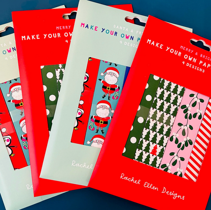 RACHEL ELLEN PAPER CHAINS - MISTLETOE AND SPOTS & STRIPES