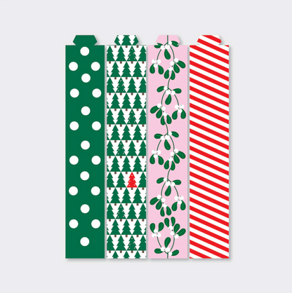 RACHEL ELLEN PAPER CHAINS - MISTLETOE AND SPOTS & STRIPES