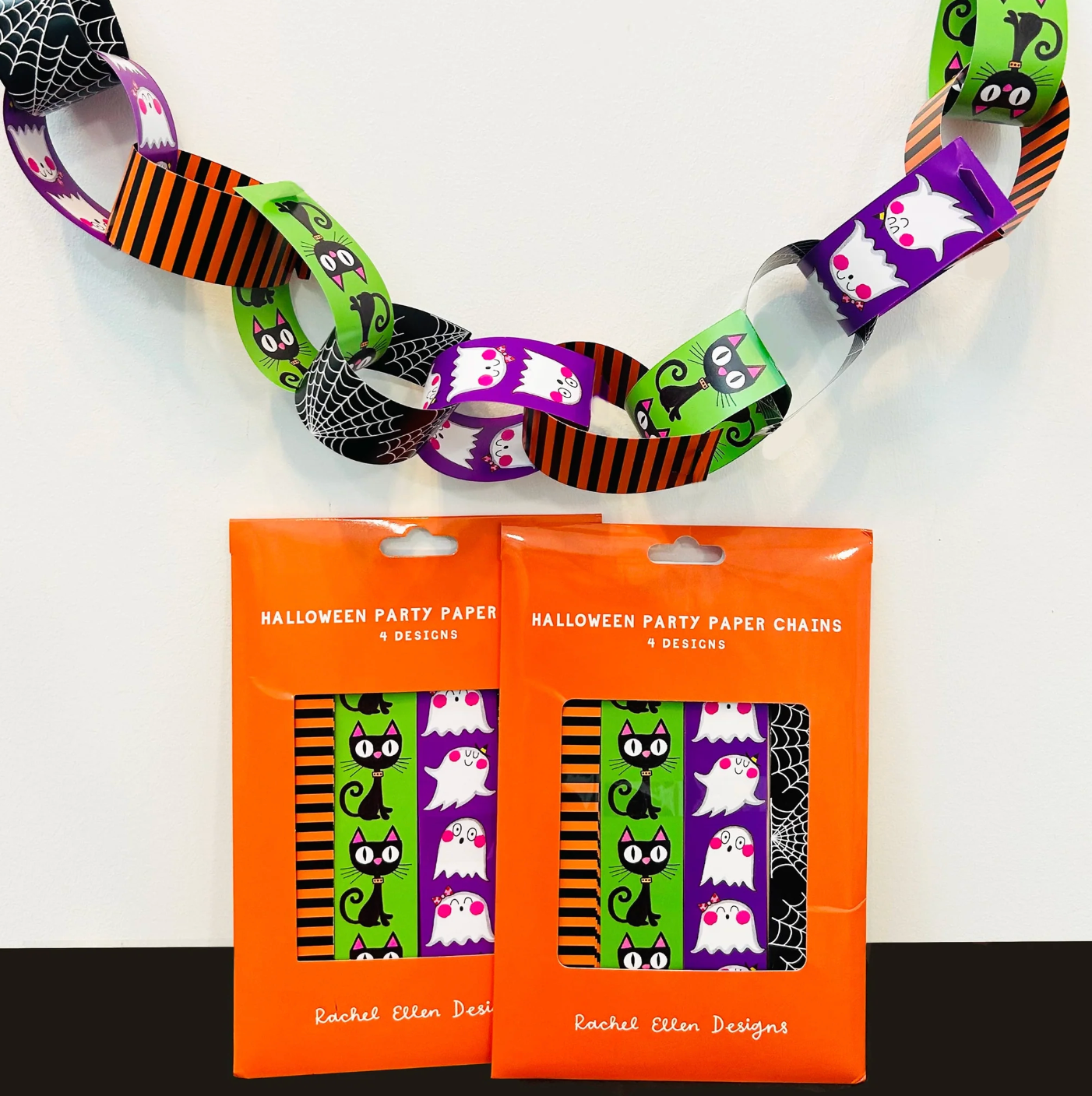 RACHEL ELLEN PAPER CHAINS - HALLOWEEN