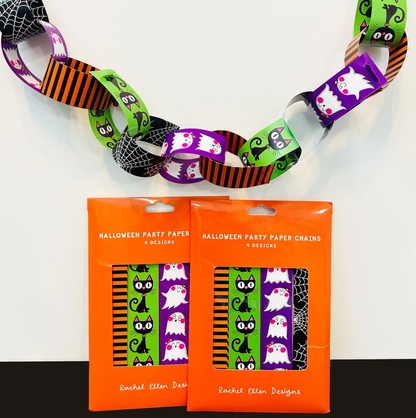 RACHEL ELLEN PAPER CHAINS - HALLOWEEN