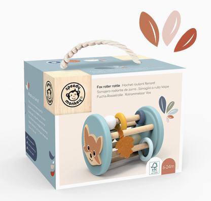 SPEEDY MONKEY BIG ROLLER RATTLE