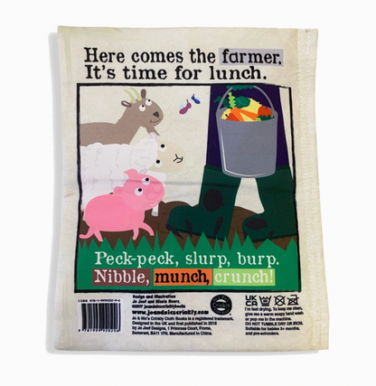 NURSERY TIMES CRINKLY NEWSPAPER - FARM ANIMALS