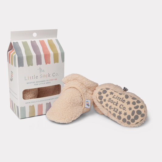 STAY-ON, NON-SLIP BOOTIE - SHERPA