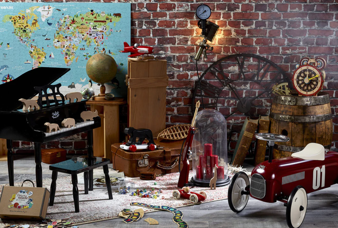 VILAC CLASSIC CAR - BURGUNDY