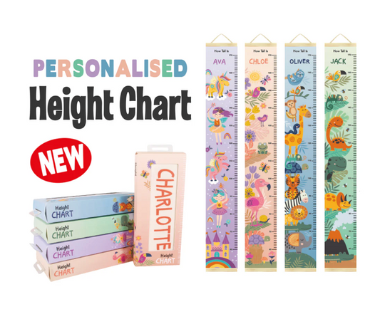 PERSONALISED HEIGHT CHARTS