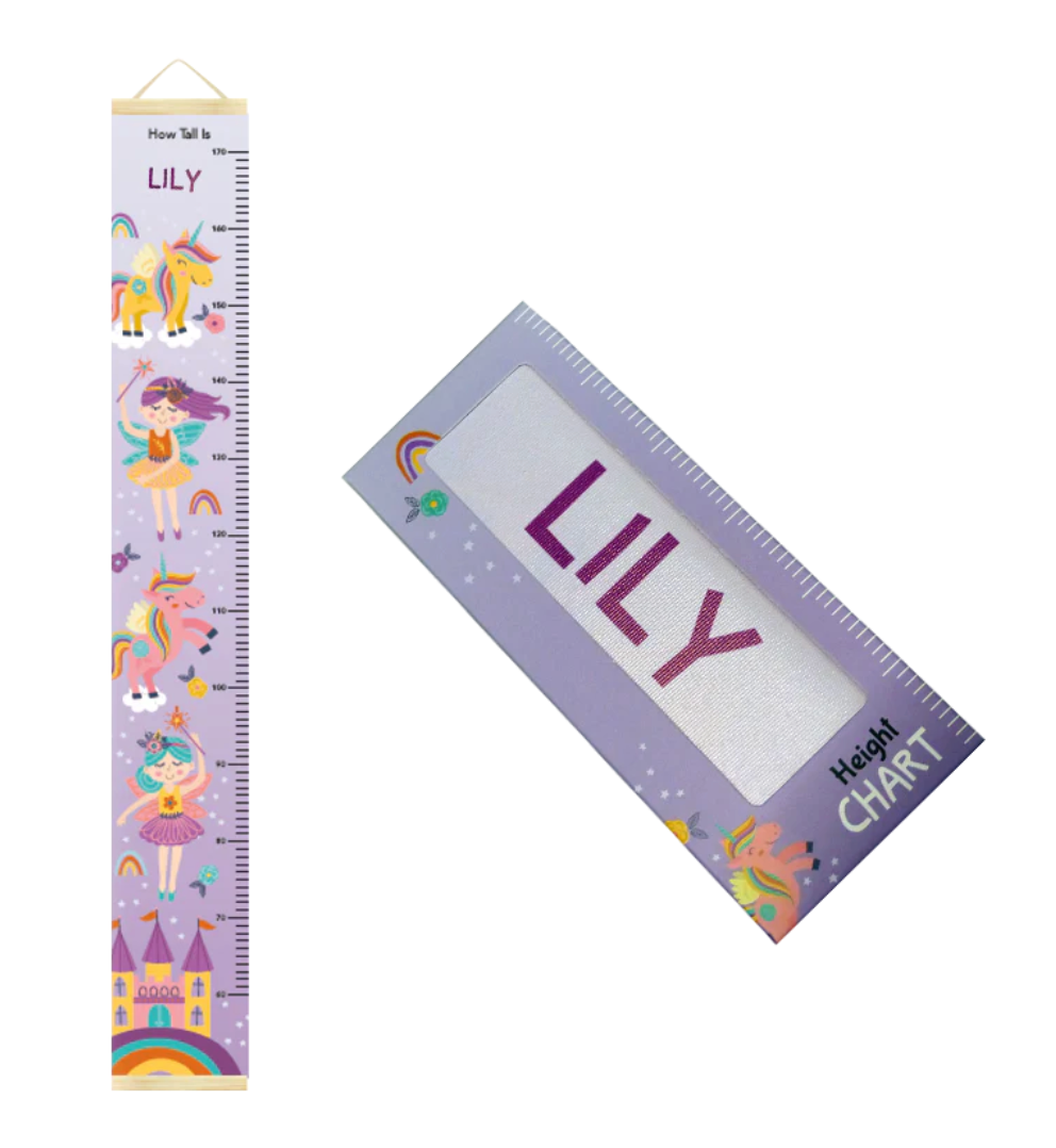 PERSONALISED HEIGHT CHARTS