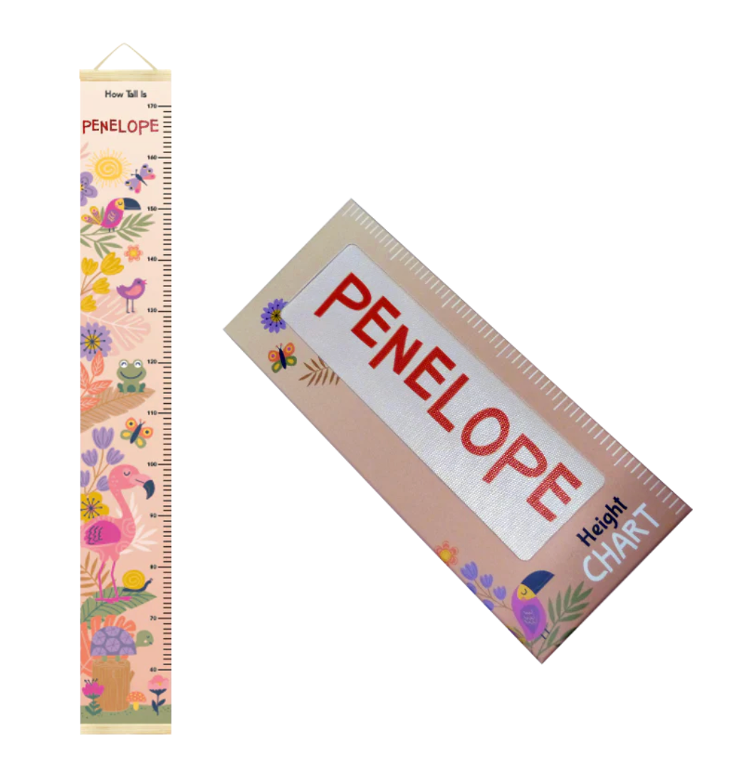 PERSONALISED HEIGHT CHARTS