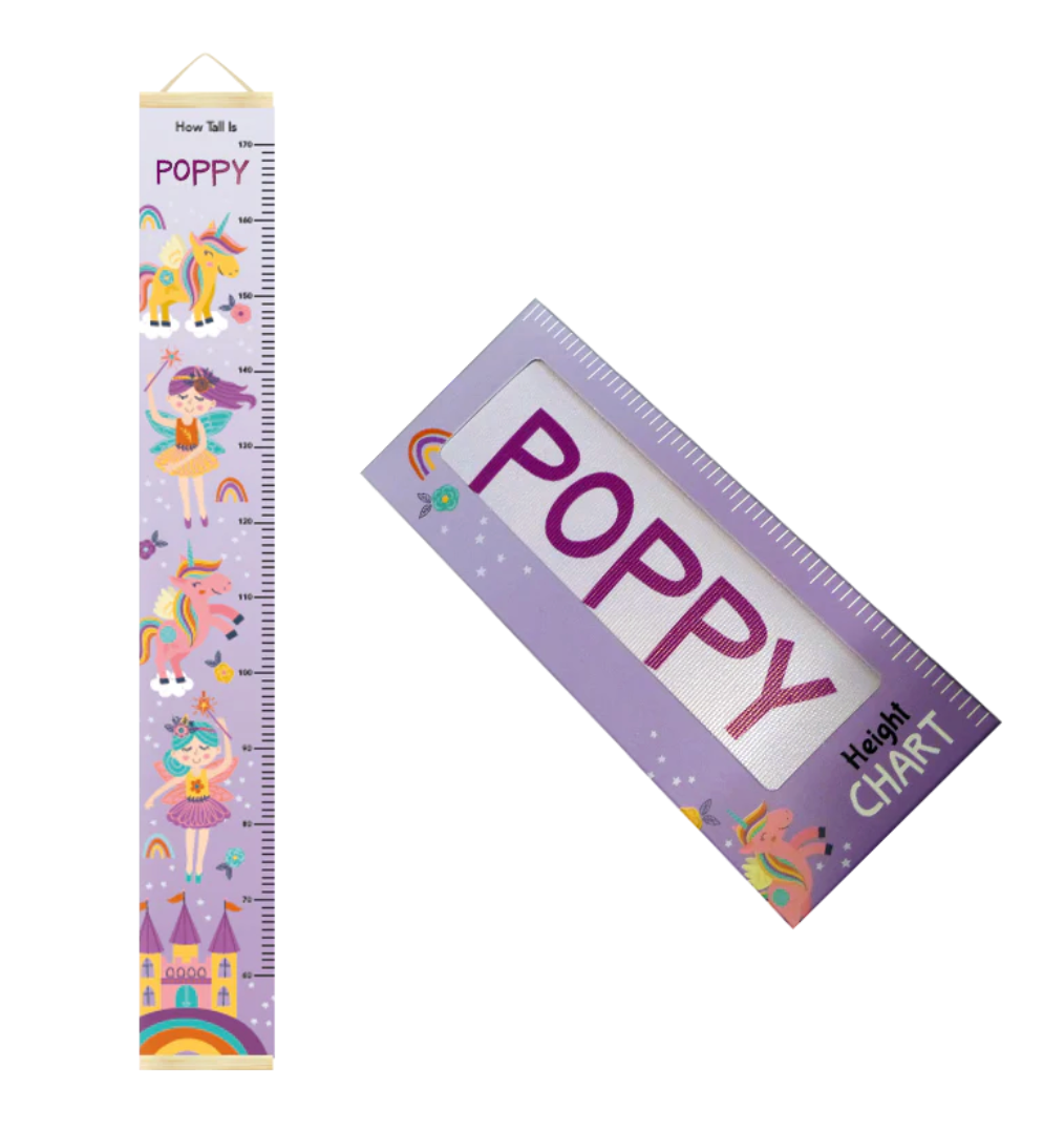 PERSONALISED HEIGHT CHARTS