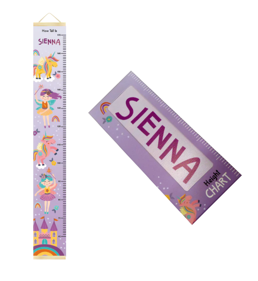 PERSONALISED HEIGHT CHARTS
