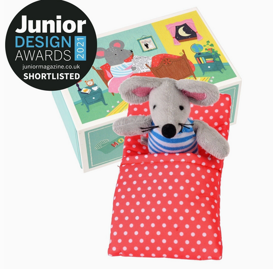 MOUSE IN A LITTLE HOUSE SOFT TOY | REX