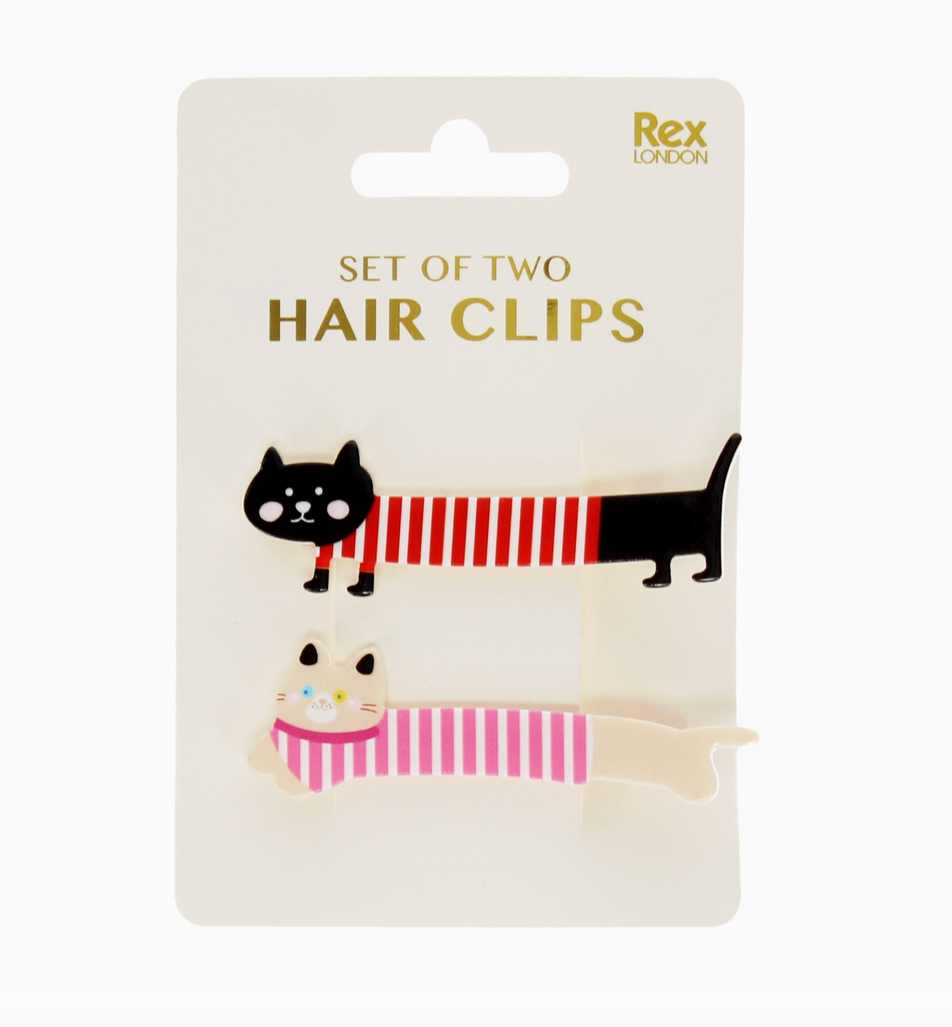 CAT HAIR CLIPS - SET OF 2 | REX LONDON