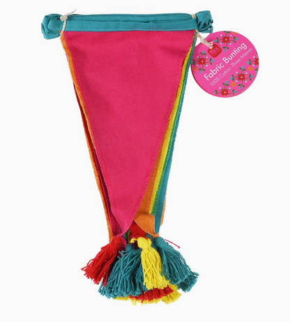 COLOURFUL TASSELLED BUNTING | REX LONDON