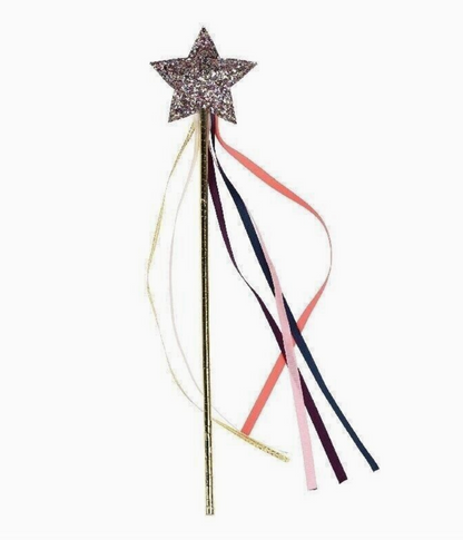 GLITTER STAR WAND | REX LONDON