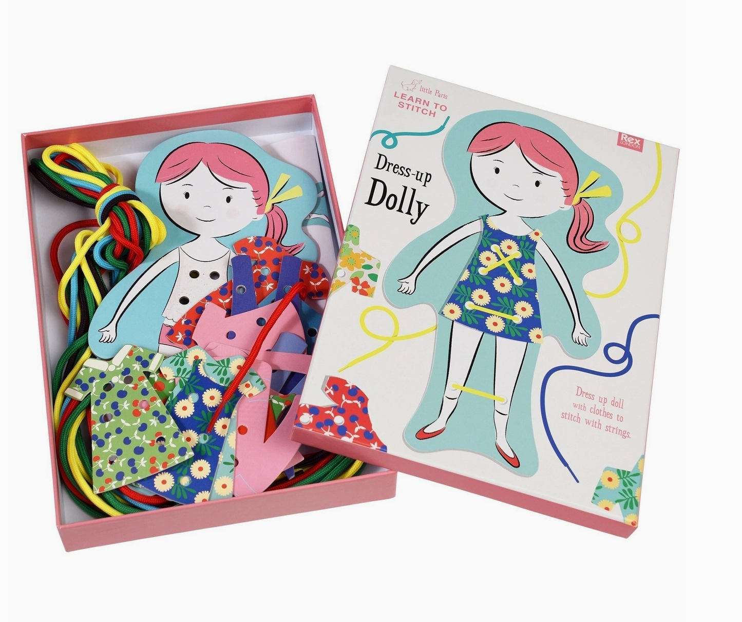 LEARN TO STITCH DRESS UP DOLLY SET | REX LONDON