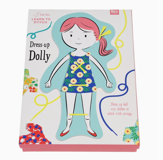 LEARN TO STITCH DRESS UP DOLLY SET | REX LONDON