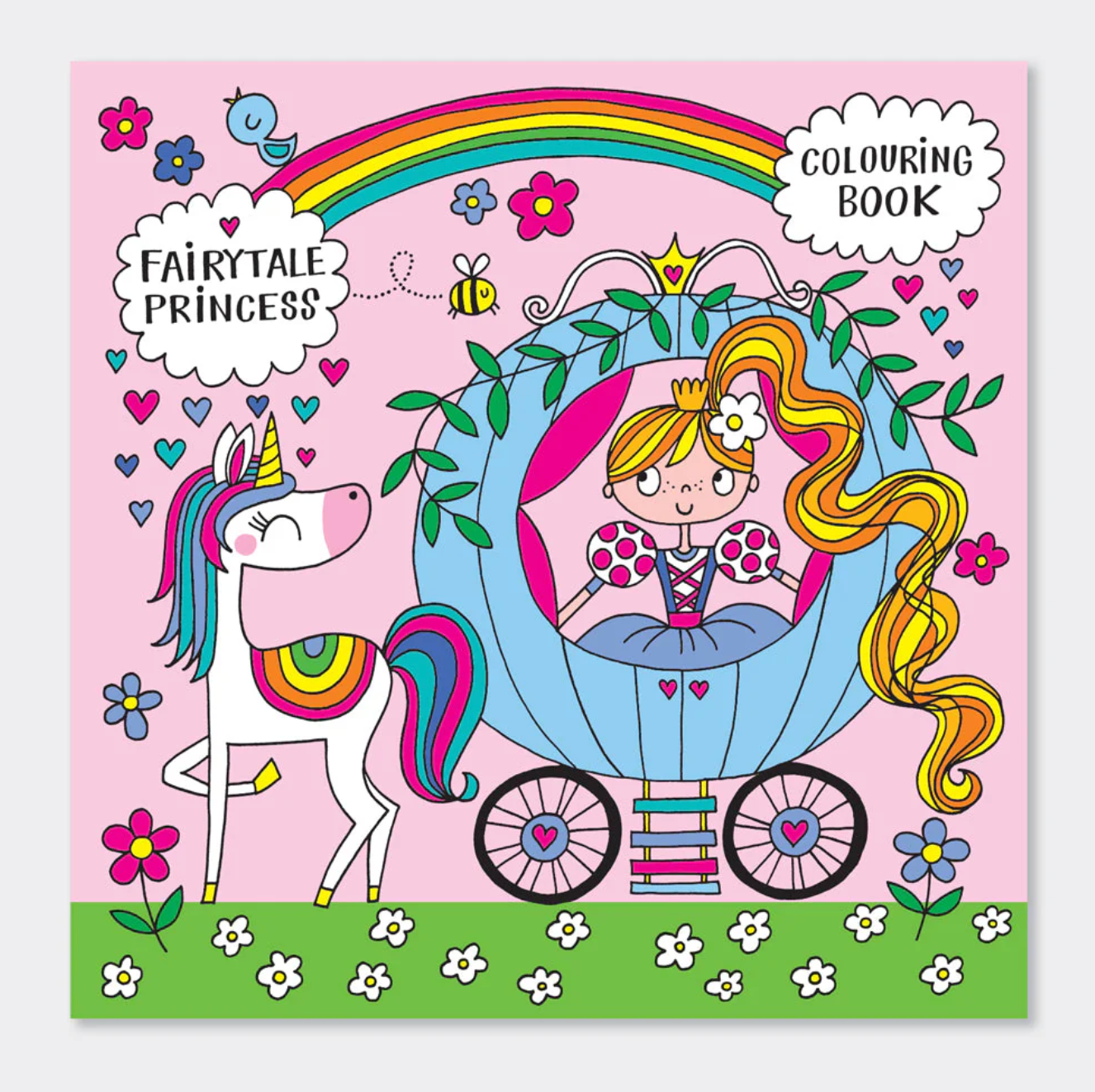 FAIRYTALE PRINCESS COLOURING BOOK | RACHEL ELLEN