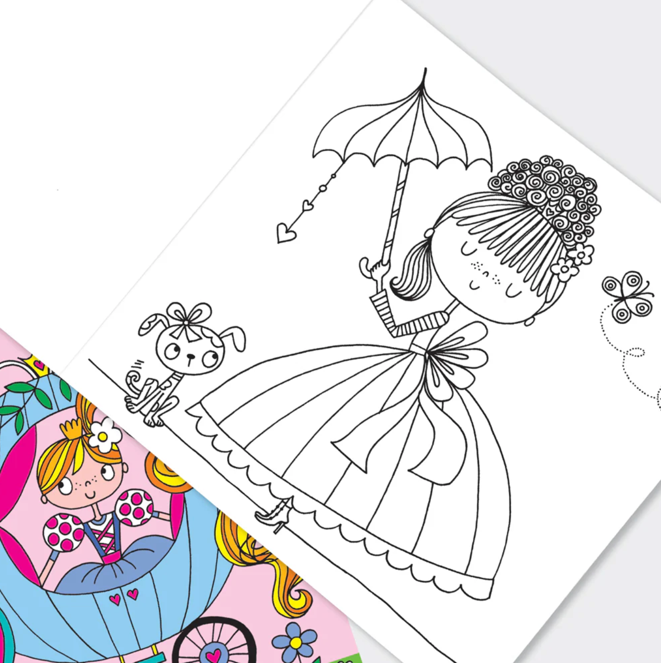 FAIRYTALE PRINCESS COLOURING BOOK | RACHEL ELLEN
